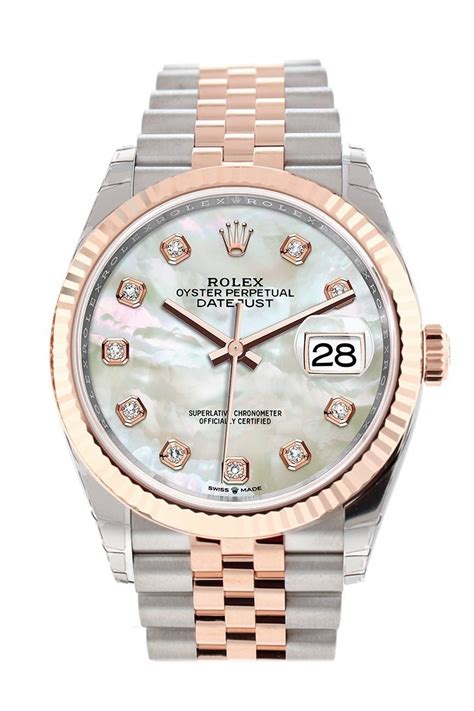 mother of pearl watch rolex|rolex datejust 36 automatic watch.